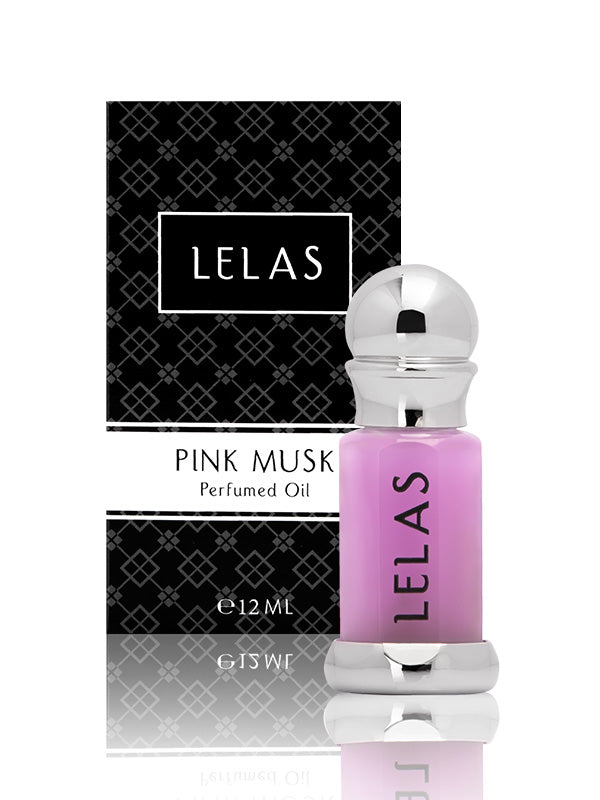 Takreem | PINK MUSK Tule 12 ML BY LELAS Perfume-Perfume oil
