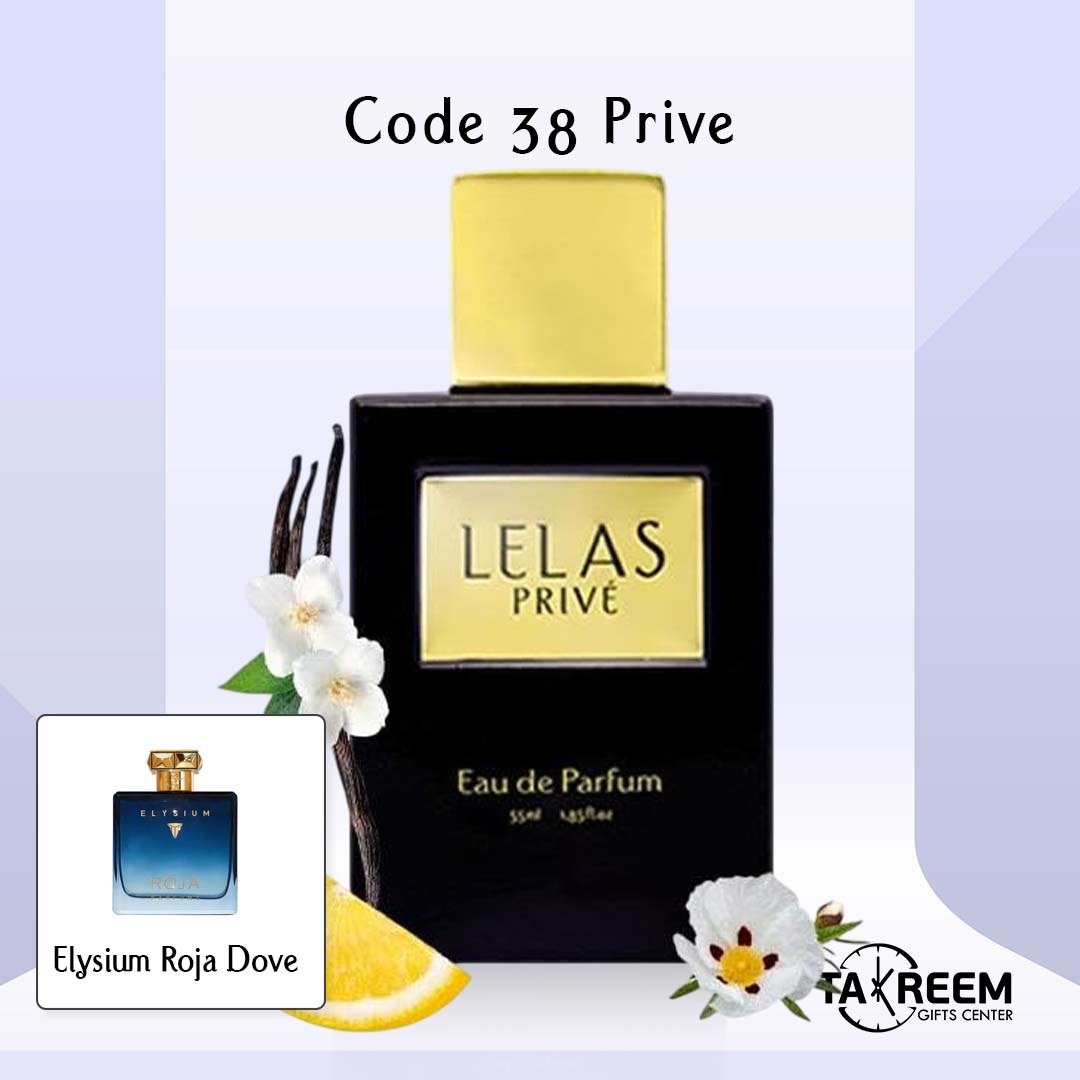 Code 38 55ML prive BY LELAS Perfume